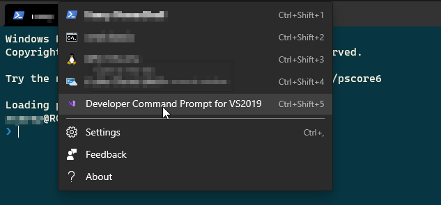 windows terminal commands help